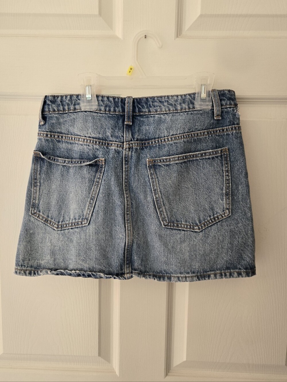 Zara Denim Mini Skirt Small - Picture 4 of 4